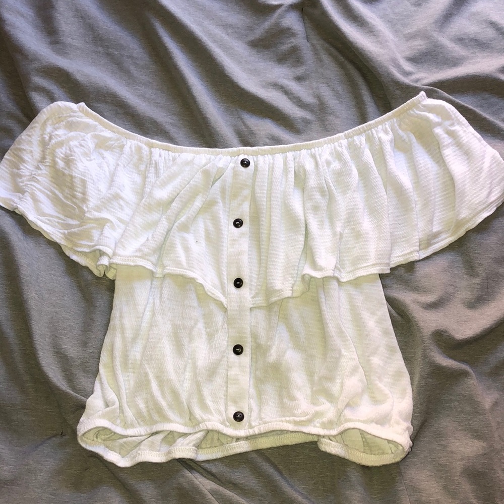 Women’s off the shoulder shirt